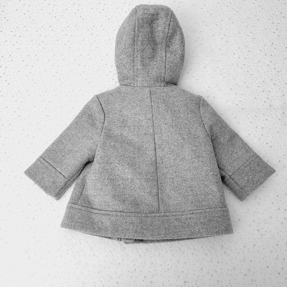 Old Navy Baby girl gray coat - Picture 6 of 6